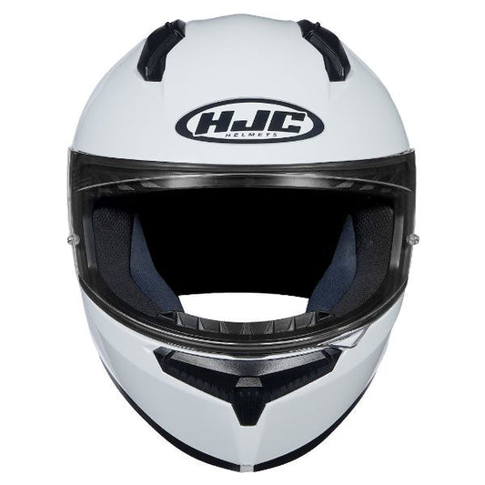 HJC C10 Solid White Helmet