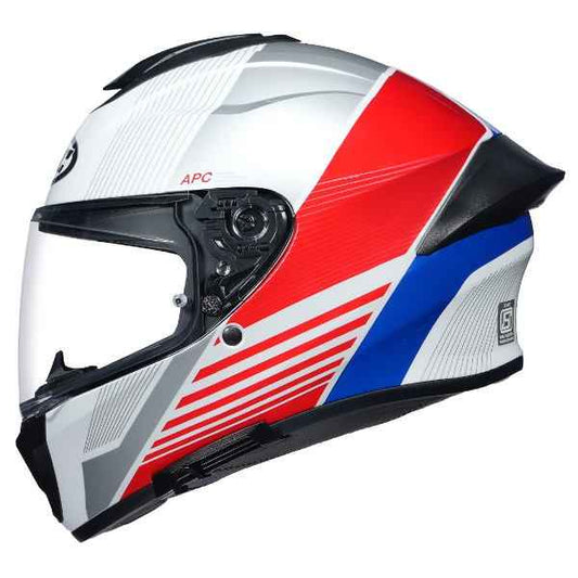 HJC C71 (C7X) Morix Helmet (White Blue & Red)