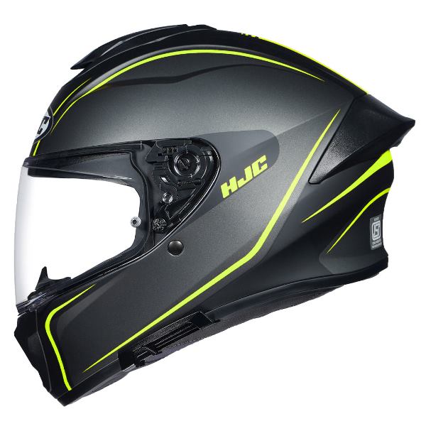 HJC C71 (C7X) Quez Helmet (Fluorescent Yellow)