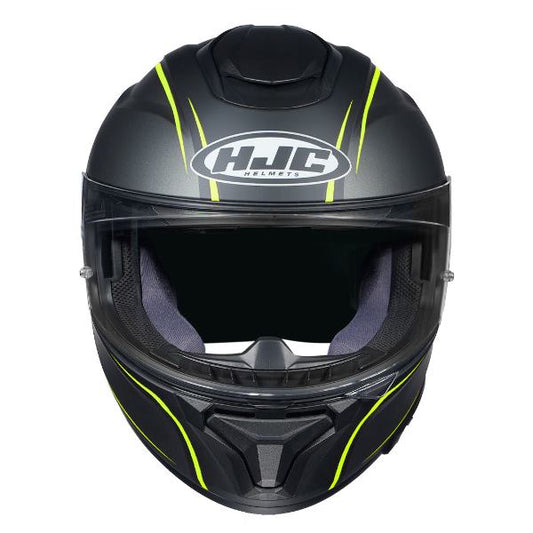 HJC C71 (C7X) Quez Helmet (Fluorescent Yellow)