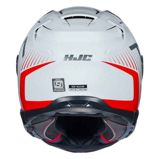 HJC F71 (F7X) Catos Helmet (White Blue & Red)