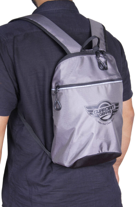 Hawk 10L Day Pack for Motorbiking, Trekking, Hiking, Camping, Travel and Daily Use Grey - Guardian Gears - Riders Junction