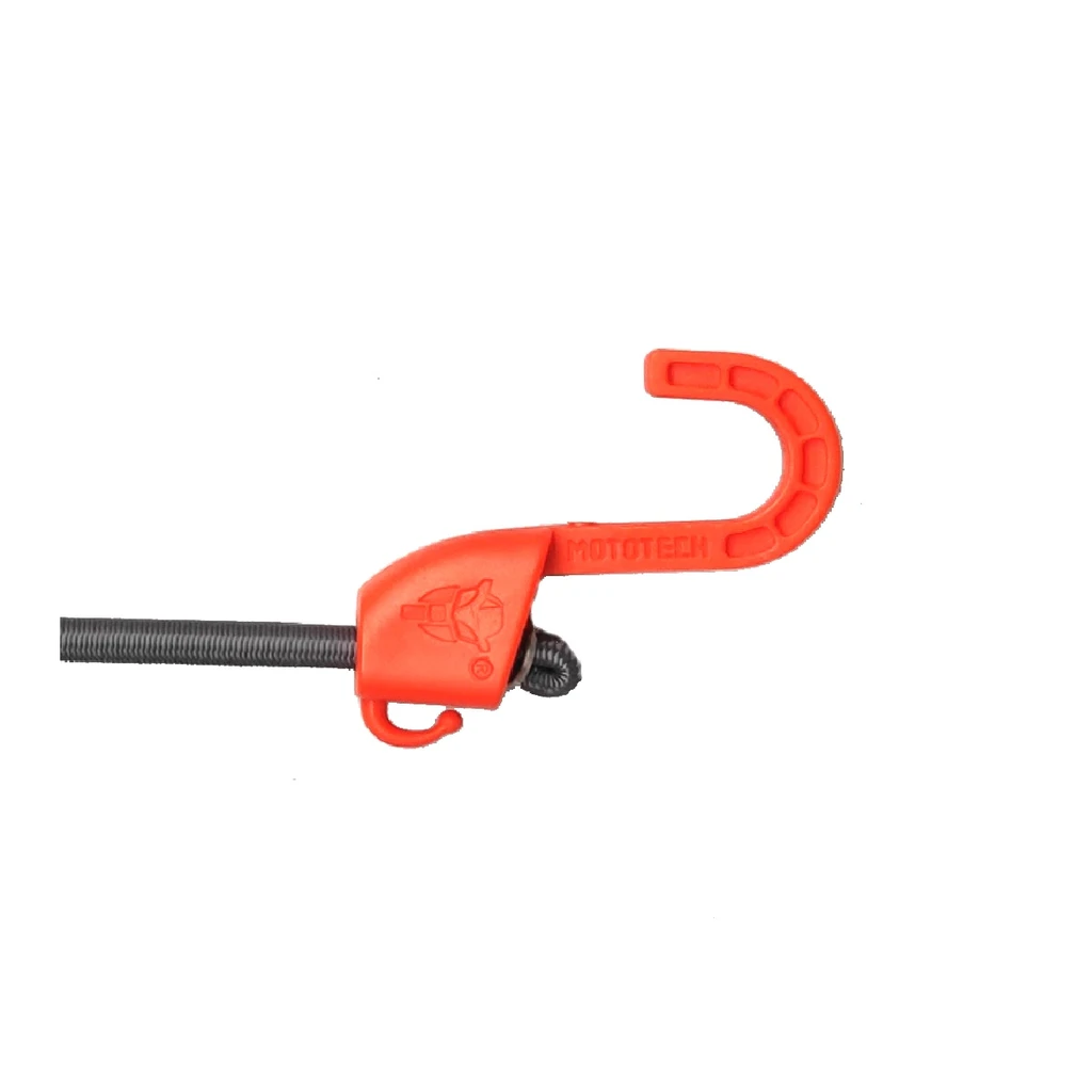 Hexapod Bungee Tie-down System - 32" / 80cms - Grey + Orange - Riders Junction