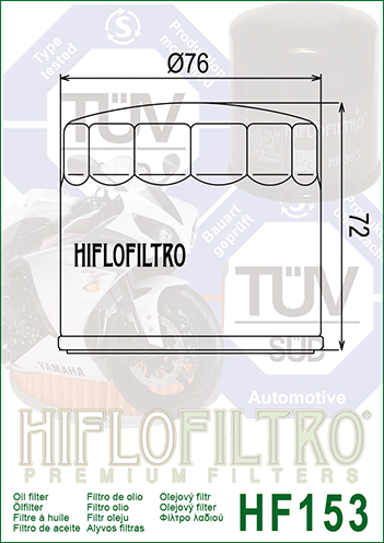 HiFlo Oil Filter 154 (HF154)