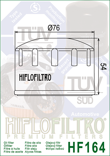 HiFlo Oil Filter 164 (HF164)
