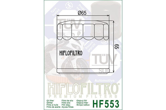 HiFlo Oil Filter 553 (HF553)