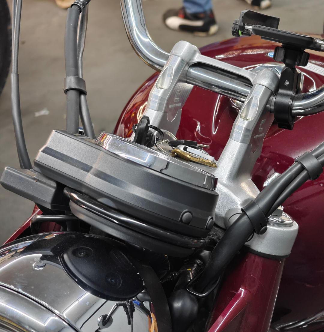 Reach Inclined Handle Riser for New Honda CB350 2024 - Silver