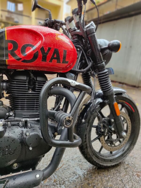 Hunter Slider Guard (Stainless-Steel + Black Powder Coated)