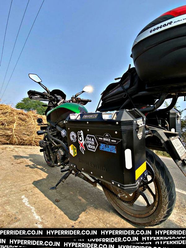 Hyperrider Bajaj Dominar 250 and UG Saddle Stay (HRDOM218S)