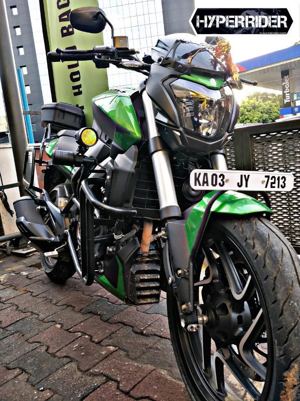 Hyperrider-Front Number Plate Holder for Bajaj Dominar and KTM