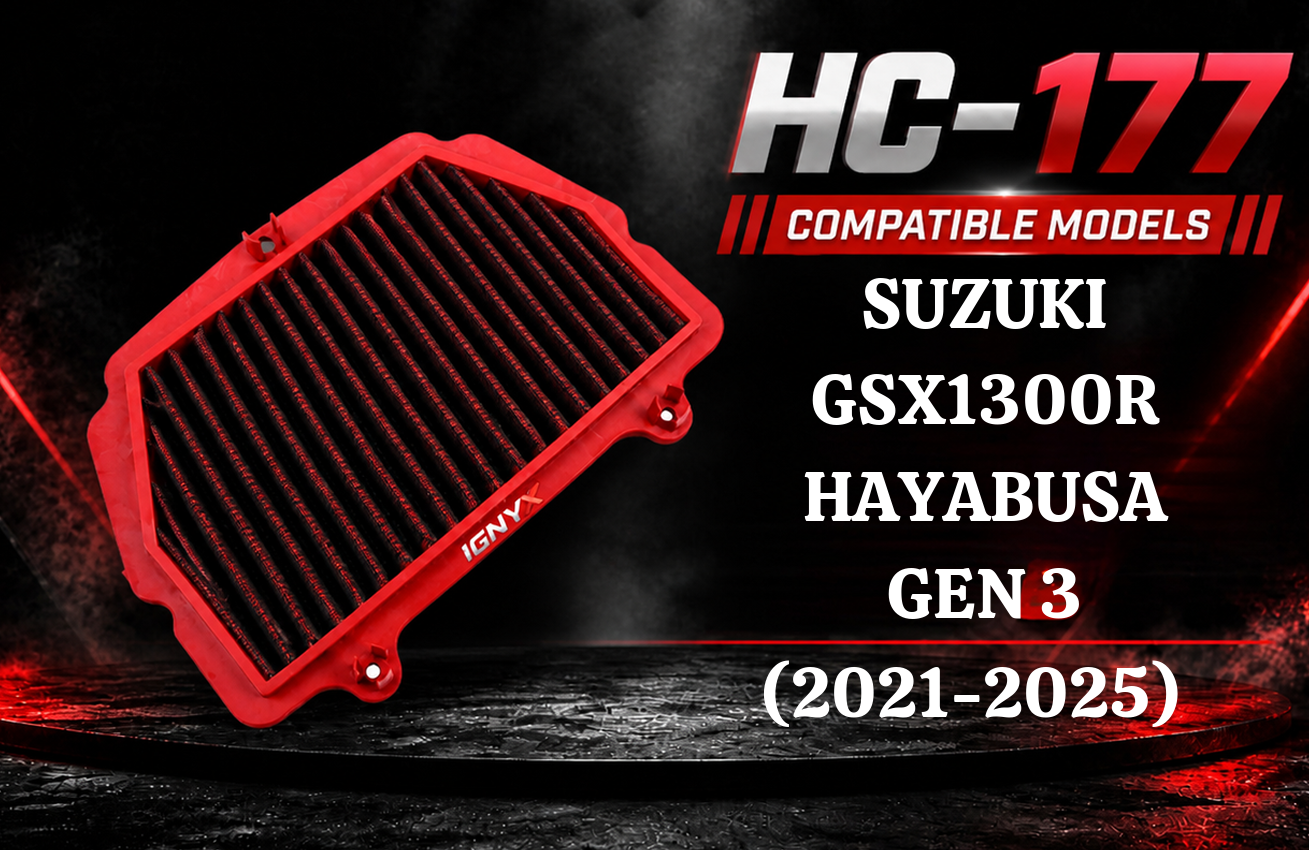 IGNYX Air Filter For Suzuki GSX1300R Hayabusa Gen 3 (2021–2025) - HC 177