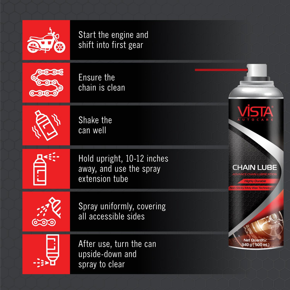 Vista Chain Lube 110ml