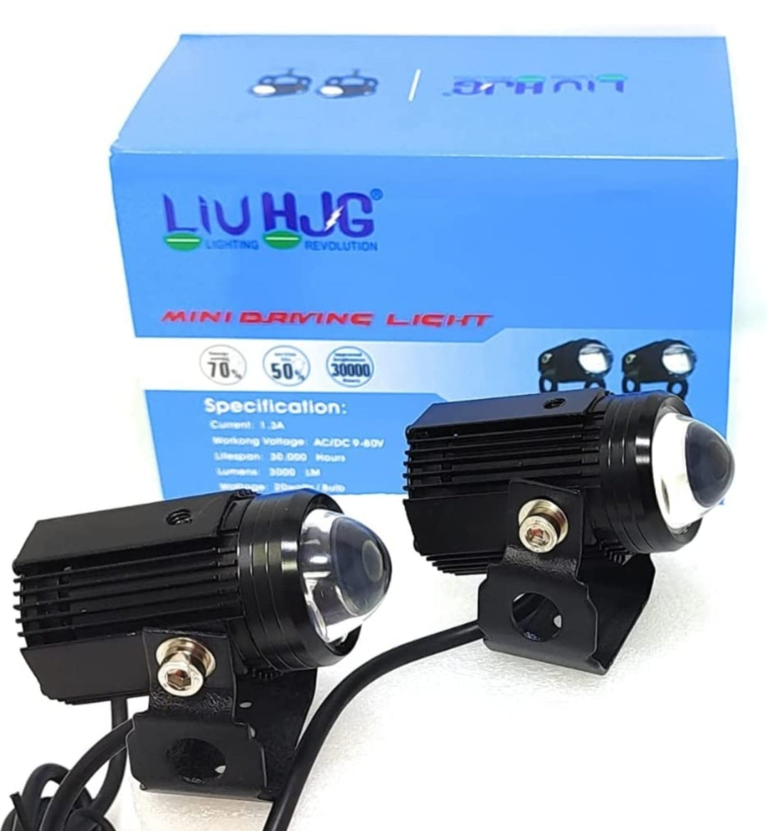 HJG Mini Drive Aux Light for Motorcycle - Riders Junction