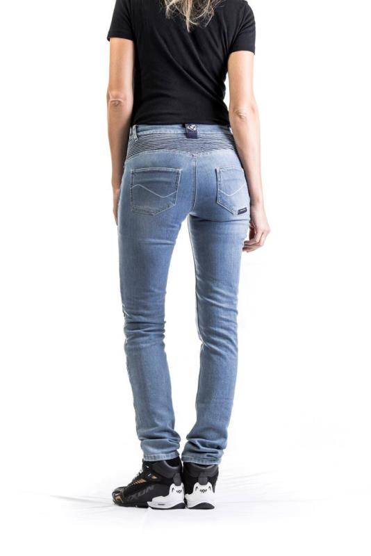 IXON Cathelyn Ladies Motorcycle Jeans Pants - Stonewash