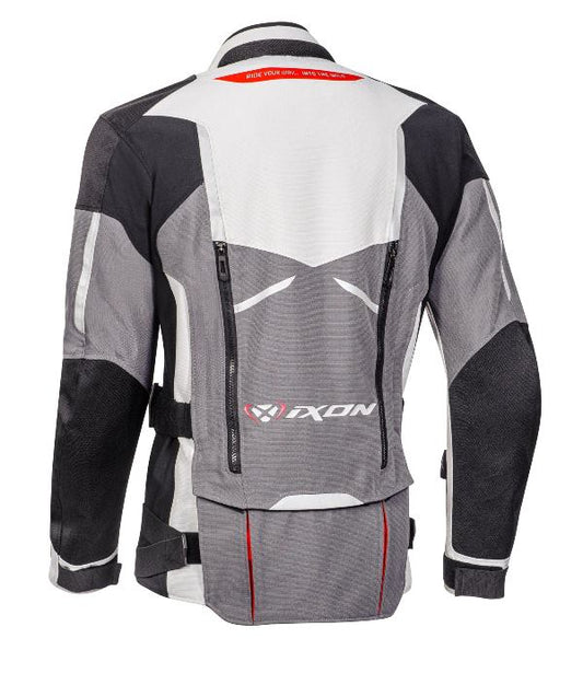 IXON Ragnar Jacket - Black/Grey/Red