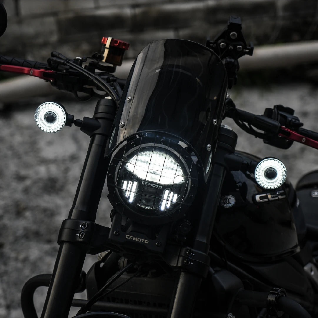 Imported Indicator with 40W Spotlight led for Royal Enfield & harley bikes