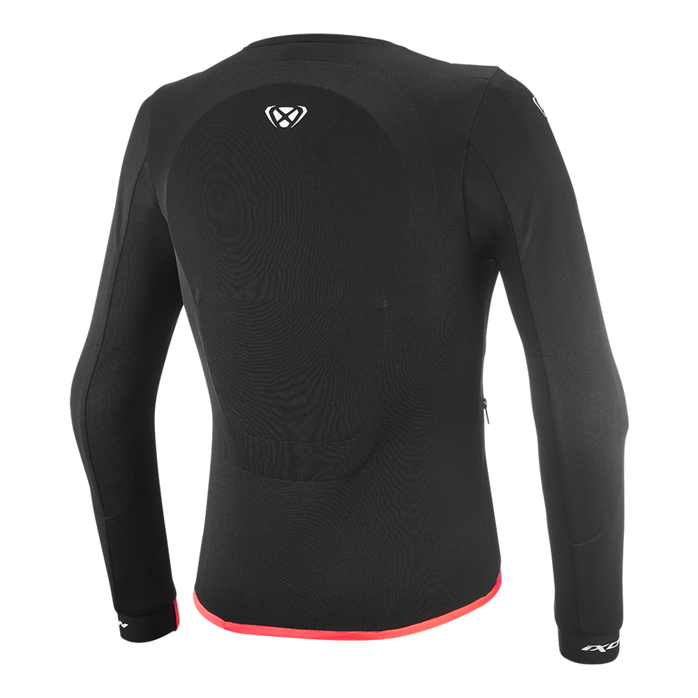 Ixon Arma Summer Riding Jacket (Black/White/Red)