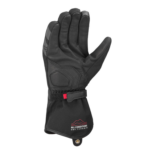 Ixon Pro Scout Winter Motorcycle Riding Gloves (Black)