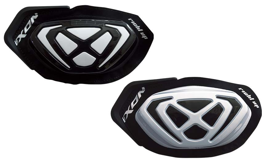 Ixon Slider Race 2.0 Protector for Motorcyclists (Black-White)