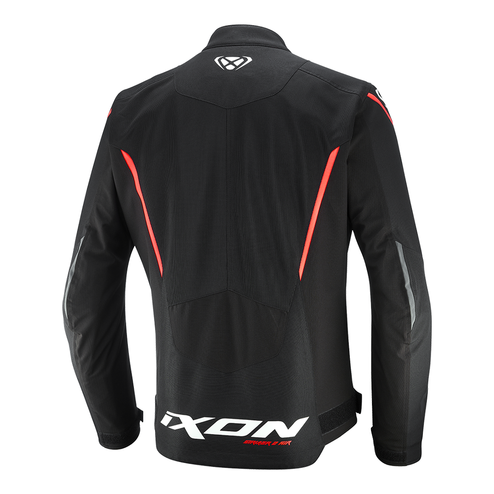 Ixon Striker 2 Air Summer Riding Jacket (Black/White/Red)