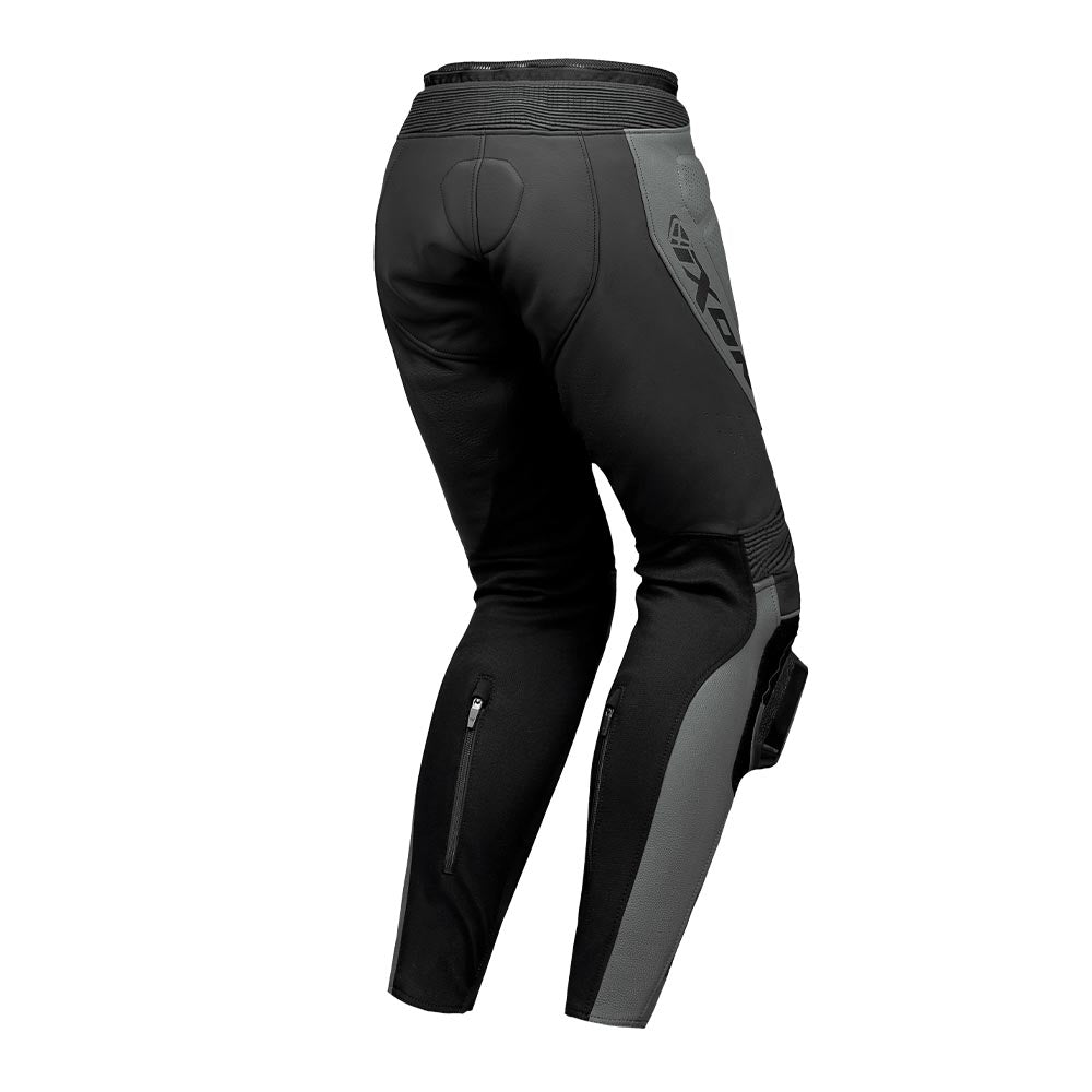 Ixon Vortex 3 Motorcycle Leather Racing Pants (Black)