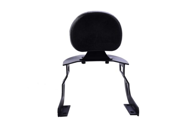 JAWA Fat-Boy Backrest in Stainless Steel Black Powder Coated