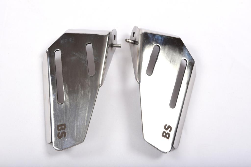 JAWA Footrest in Stainless Steel - BS Auto Accessories