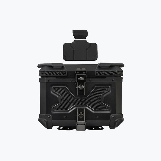 JB Racing Top Box 45L Robo X Carbon Black Premium With Backrest Pad (TOP25300)