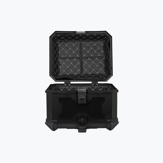 JB Racing Top Box X45L Economy Black with Back Rest Pad (TOP11518)