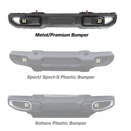 Jeep Wrangler Light Kit -Squadron-R Pro Pods – Baja Designs - 447069