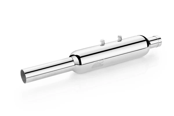 KP Racing Indori Performance Exhaust – Silver (New J-Series Bikes)