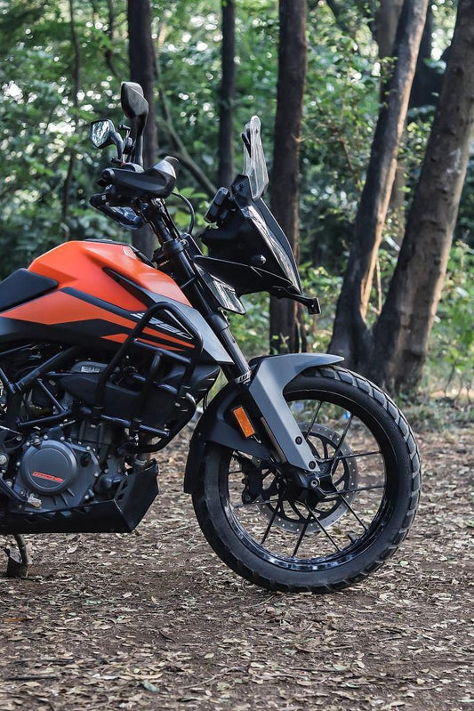 KTM Adventure 390 - Handle Bar Risers (Longer Clutch Cable Included) - SS Motocorp - Riders Junction