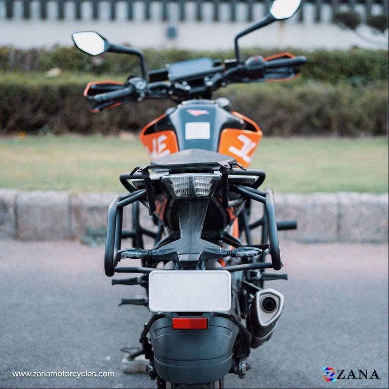 KTM Duke 250/390 Texture Matt Black Saddle Stay (2017-18) - ZI-5003