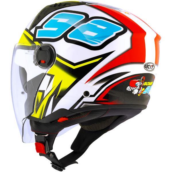 KYT City – D-CITY Open Helmet 98 Bomb Gloss– Helmet