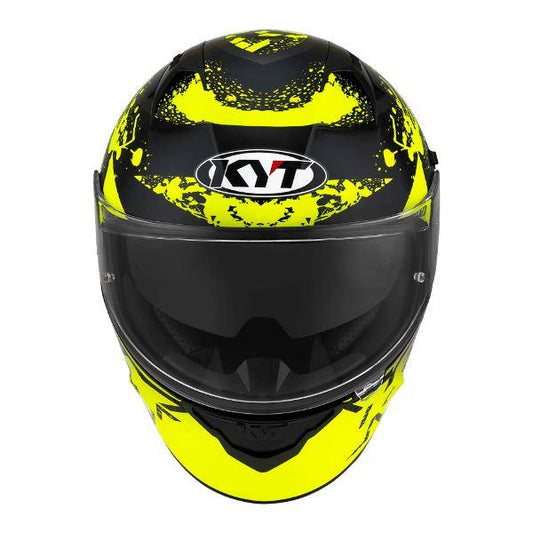 KYT NFR Neutron Yellow Gloss - Helmet