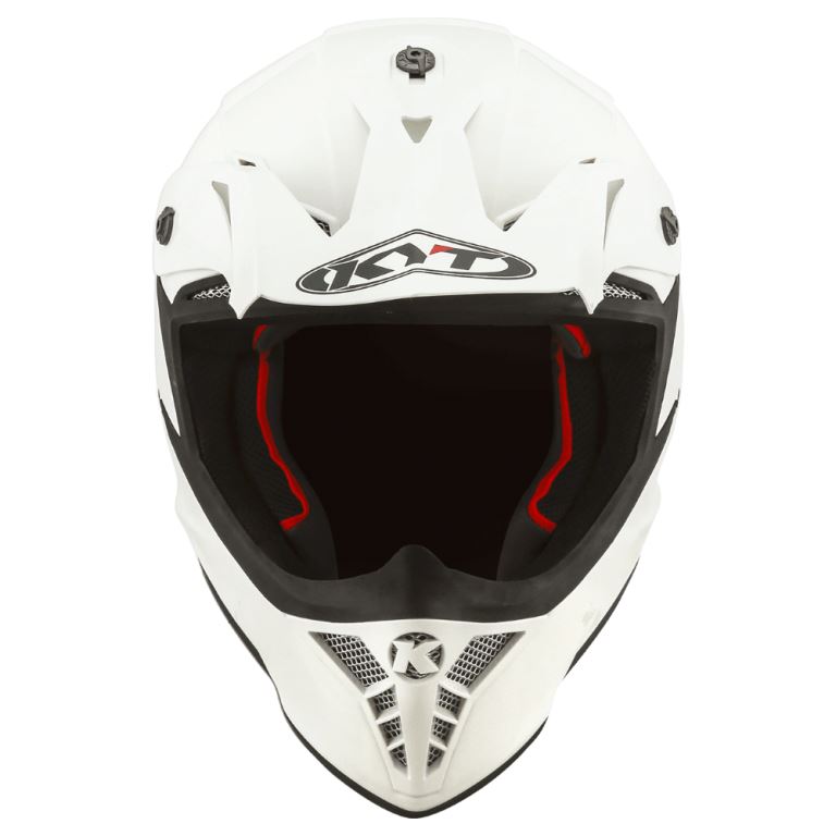 KYT Off Road - Skyhawk Plain White - Off Road Helmet