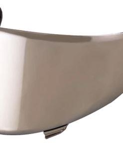KYT Spare Visor for KYT TT Course Helmets - Iridium Mirror Chrome