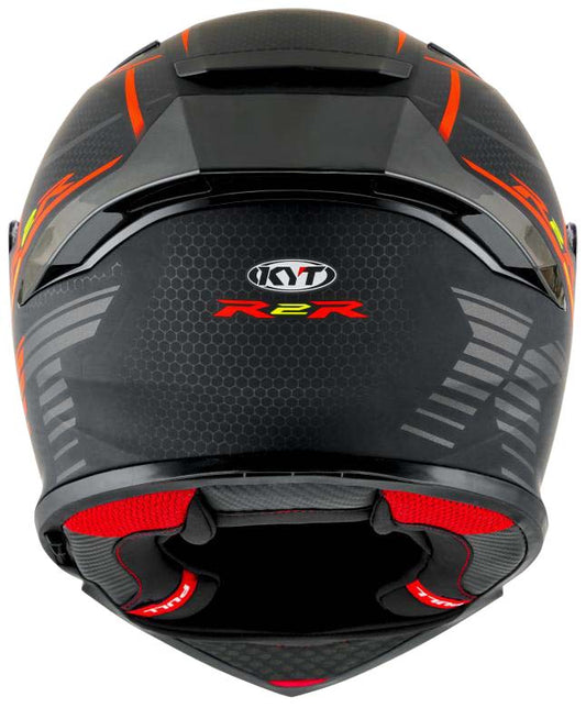 KYT Sport Touring - R2R PRO Concept Matt Black Red - Full Face Helmet