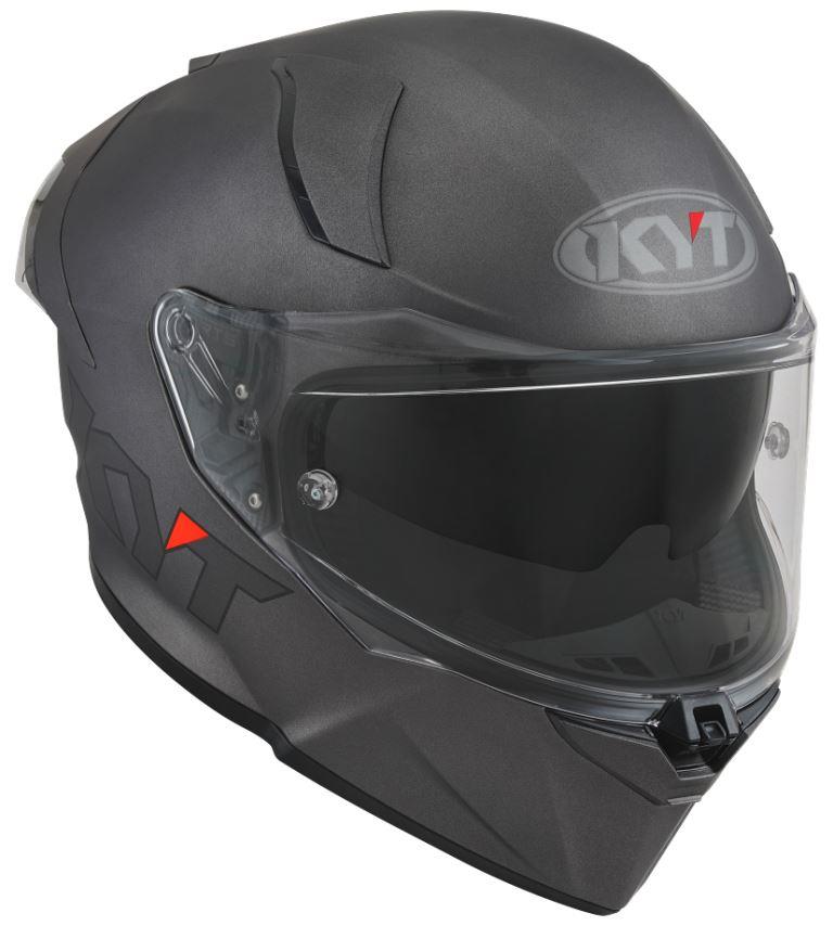 KYT Sport Touring - R2R PRO Plain Matt Gun Metal - Full Face Helmet