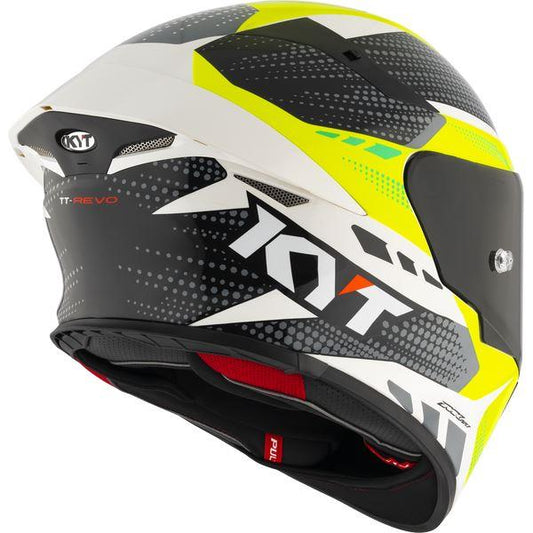 KYT Sport Touring - TT-REVO Gear Black Yellow - Full Face Helmet