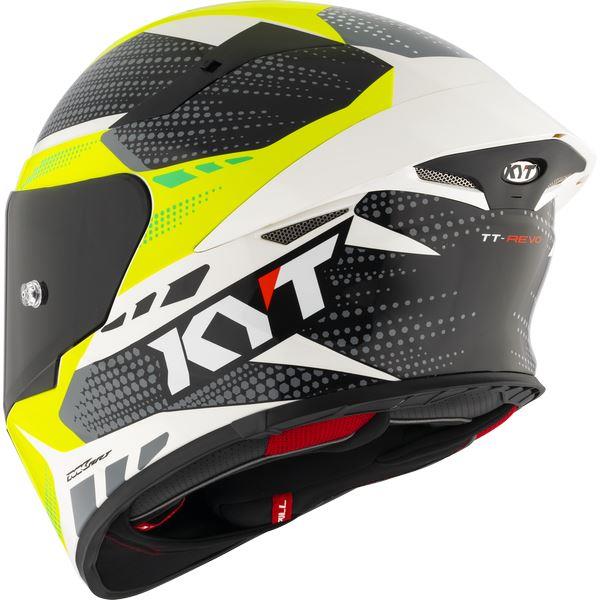 KYT Sport Touring - TT-REVO Gear Black Yellow - Full Face Helmet