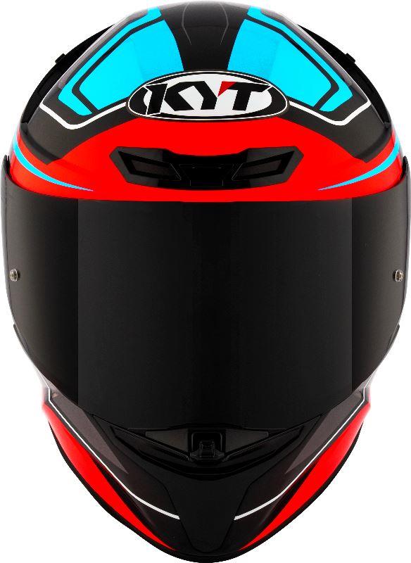 KYT Sport Touring - TT-REVO Overtech Black Fuxia Gloss - Full Face Helmet