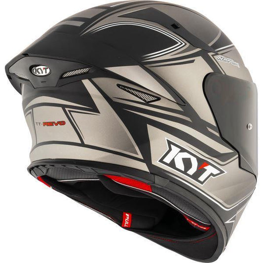 KYT Sport Touring - TT-REVO Tourist Matt Cool Grey - Full Face Helmet