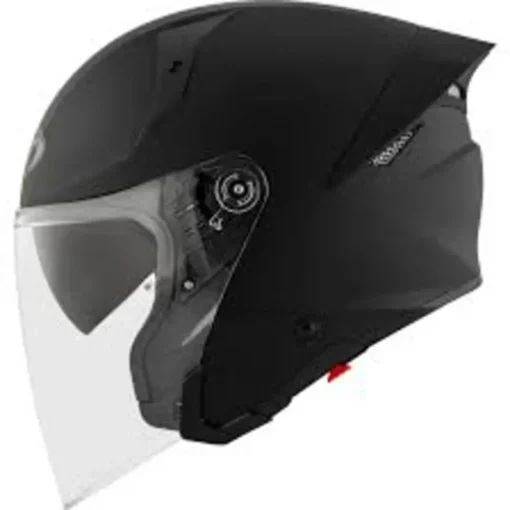KYT Sport Touring - TTR Jet Plain Black Helmet - Helmet