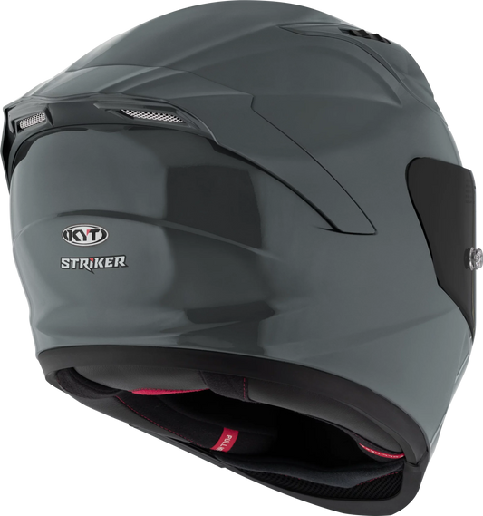 KYT Striker 2V Plain Gloss GRL Grey Helmet