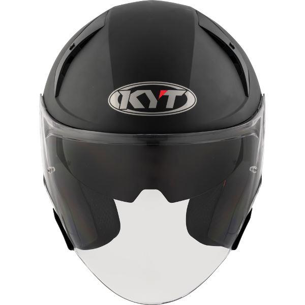 KYT TTR-JET Plain Ice Matt Black - Helmet