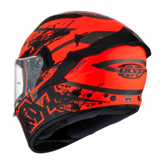 KYT NFR Neutron Red Gloss Helmet