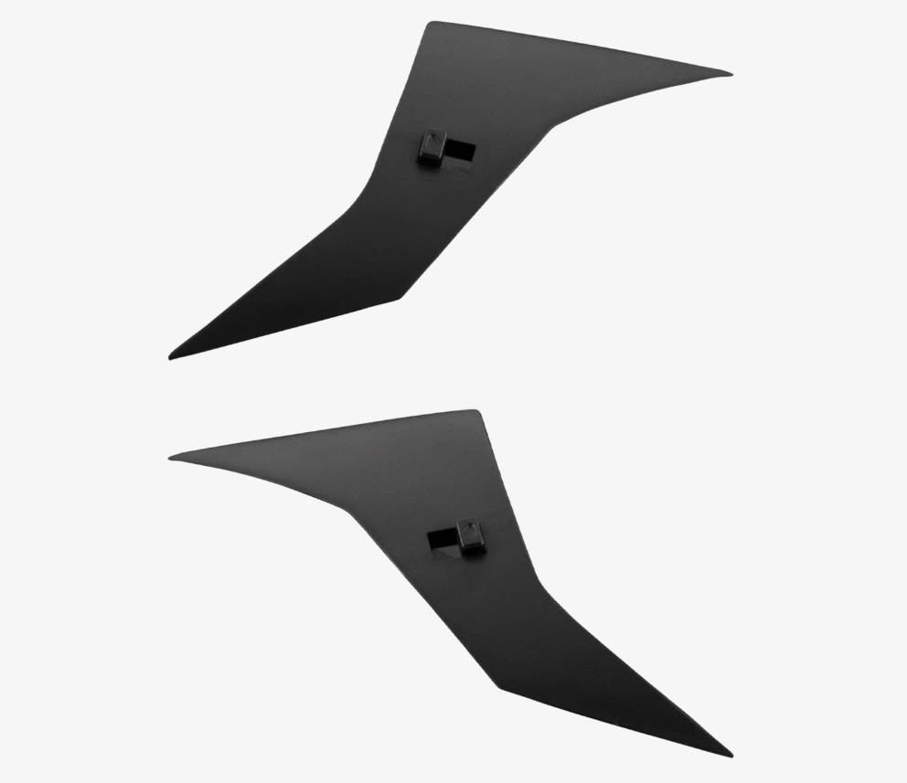 KYT Spare Top Air Vent Set For TT Revo - Black