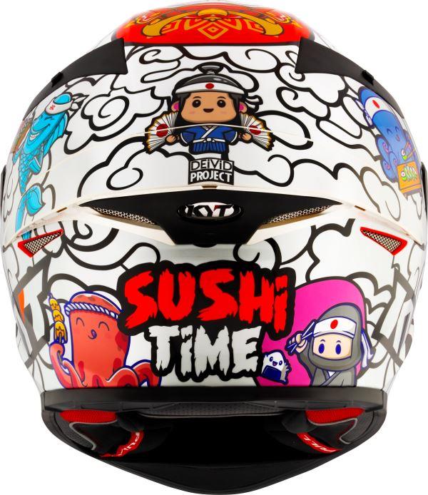 KYT TT-Revo TT-Revo Sushi Time-Full-Face Motorcycle Helmet