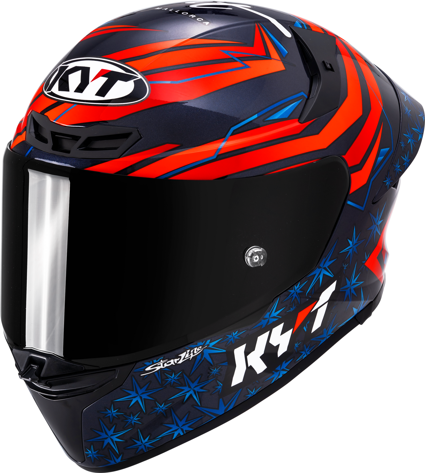 KYT TT Revo Fernandez 2022 Replica Gloss Helmet